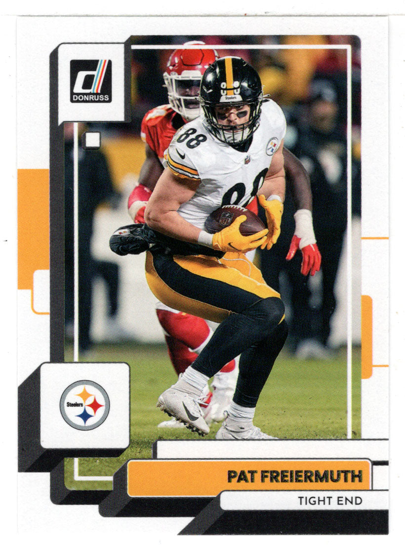 Pat Freiermuth - Pittsburgh Steelers (NFL Football Card) 2022 Donruss # 218 Mint