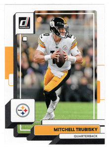 Mitchell Trubisky - Pittsburgh Steelers (NFL Football Card) 2022 Donruss # 223 Mint