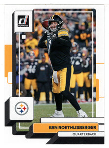 Ben Roethlisberger - Pittsburgh Steelers (NFL Football Card) 2022 Donruss # 224 Mint