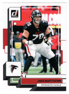 Jake Matthews - Atlanta Falcons (NFL Football Card) 2022 Donruss # 226 Mint