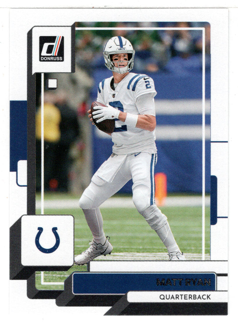 Matt Ryan - Indianapolis Colts (NFL Football Card) 2022 Donruss # 228 Mint