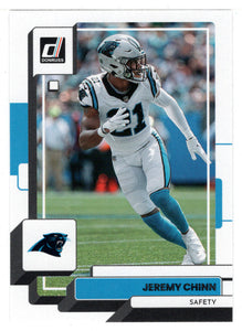 Jeremy Chinn - Carolina Panthers (NFL Football Card) 2022 Donruss # 241 Mint
