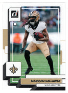Marquez Callaway - New Orleans Saints (NFL Football Card) 2022 Donruss # 243 Mint