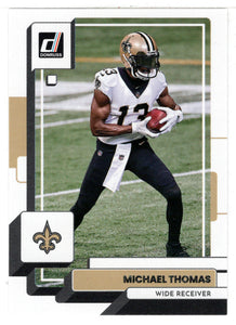 Michael Thomas - New Orleans Saints (NFL Football Card) 2022 Donruss # 244 Mint