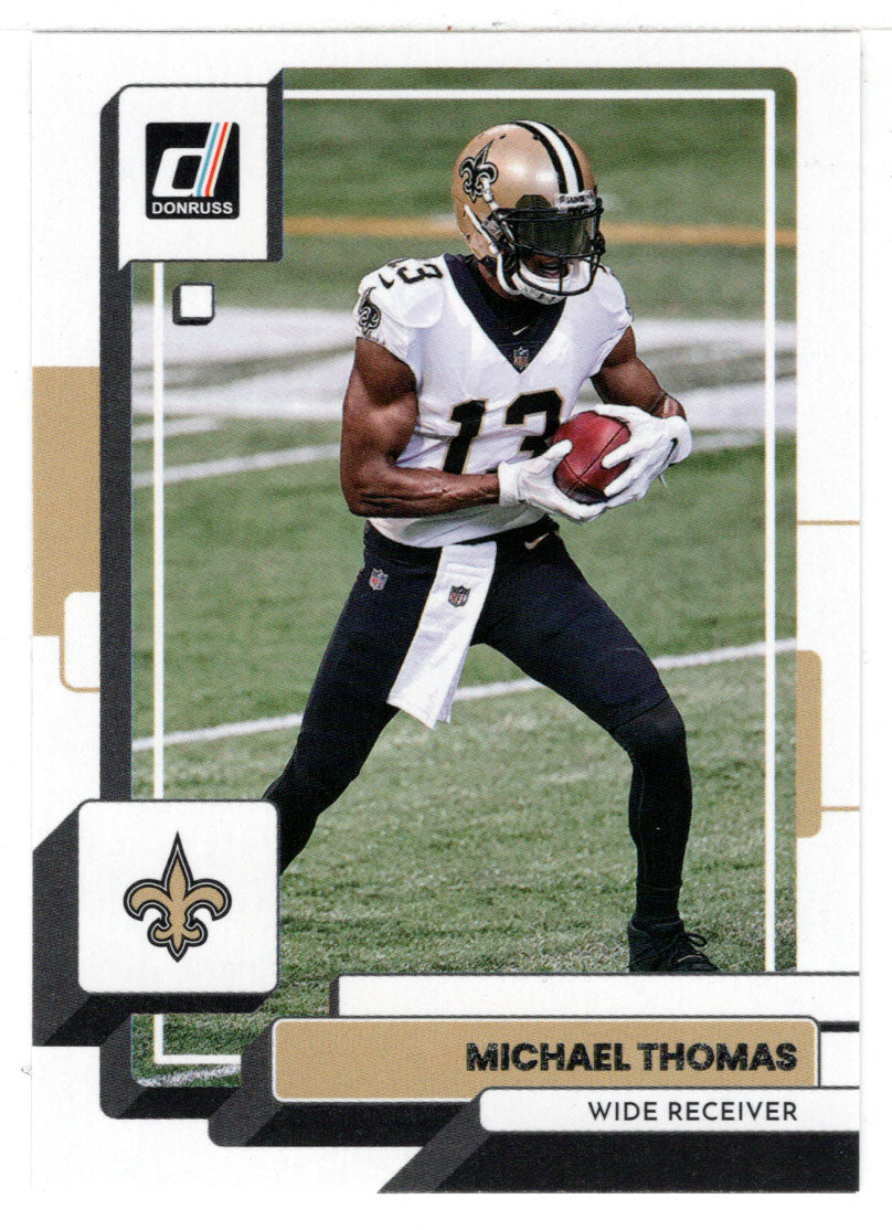 Michael Thomas - New Orleans Saints (NFL Football Card) 2022 Donruss # 244 Mint