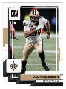 Cameron Jordan - New Orleans Saints (NFL Football Card) 2022 Donruss # 249 Mint
