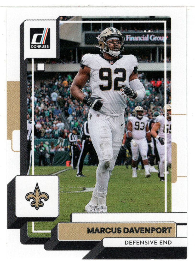 Marcus Davenport - New Orleans Saints (NFL Football Card) 2022 Donruss # 250 Mint