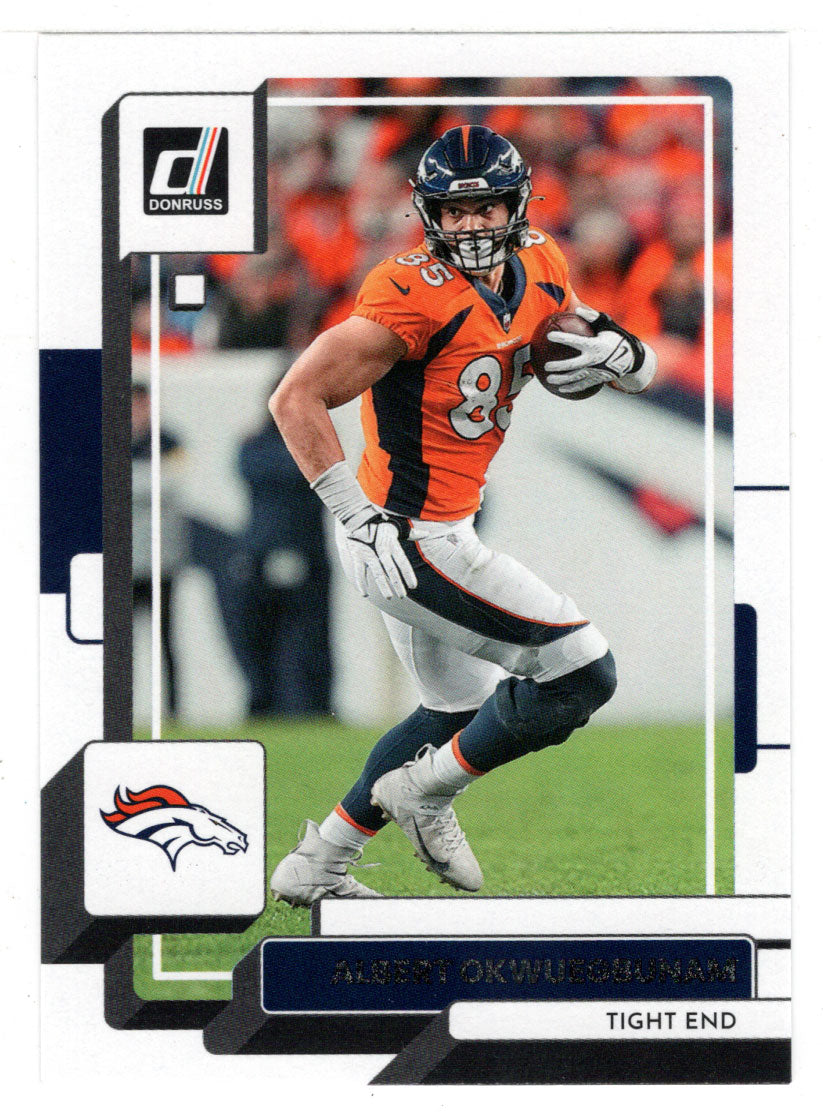 Albert Okwuegbunam - Denver Broncos (NFL Football Card) 2022 Donruss # 265 Mint