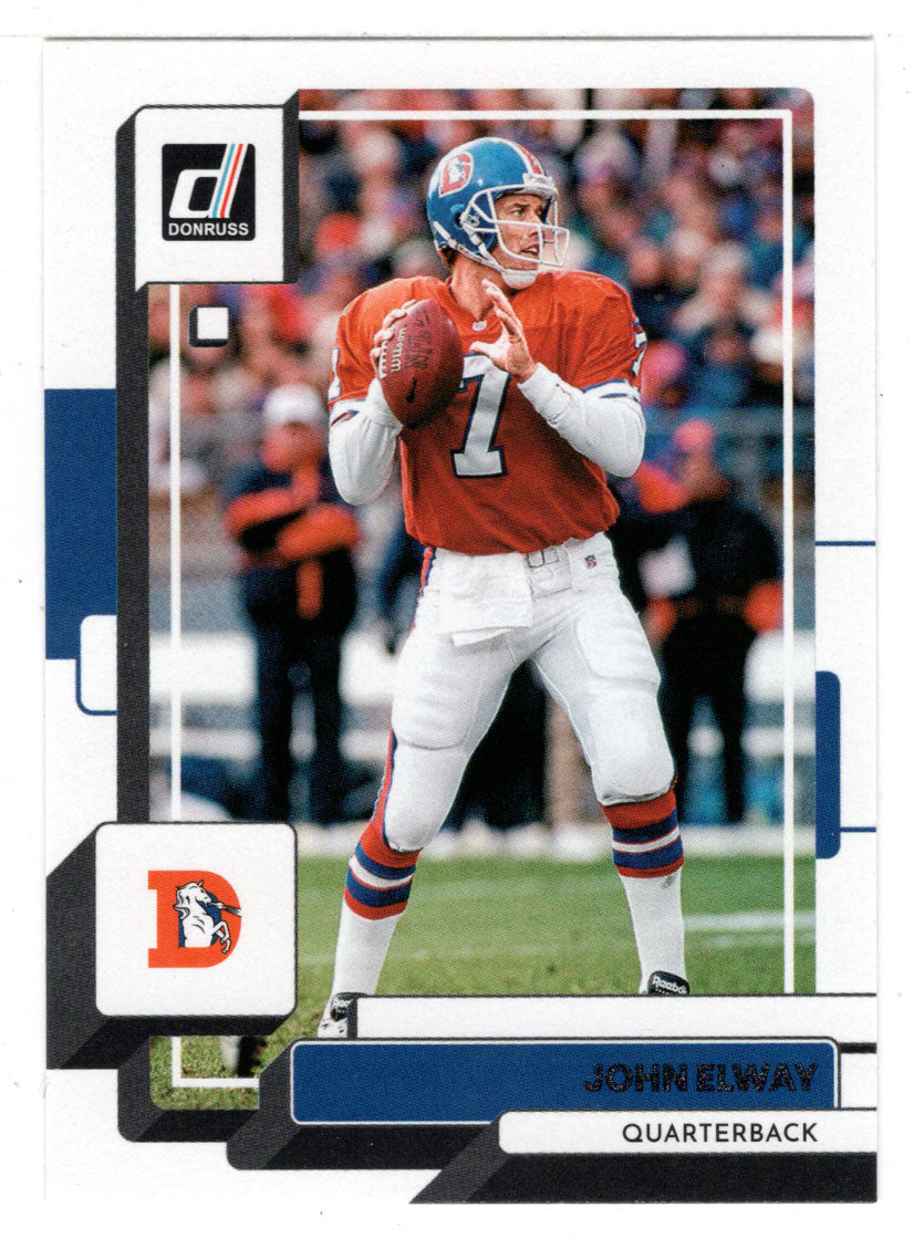 John Elway - Denver Broncos (NFL Football Card) 2022 Donruss # 267 Mint