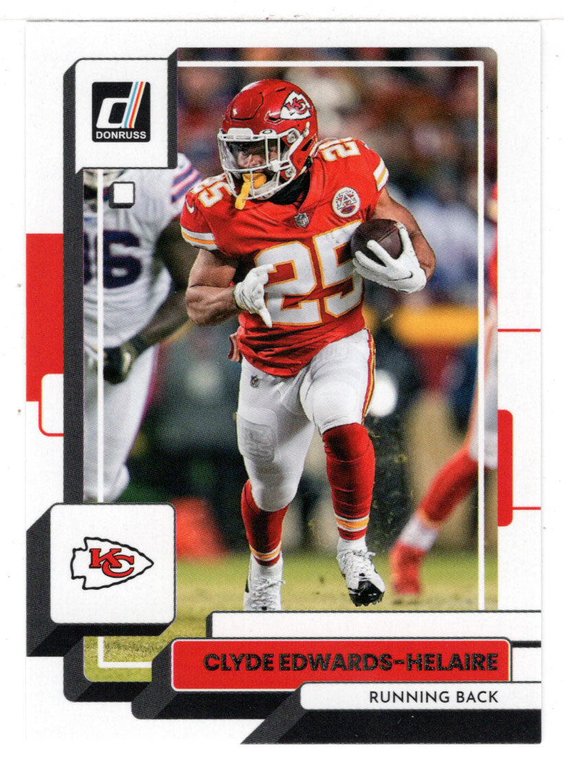 Clyde Edwards-Helaire - Kansas City Chiefs (NFL Football Card) 2022 Donruss # 276 Mint