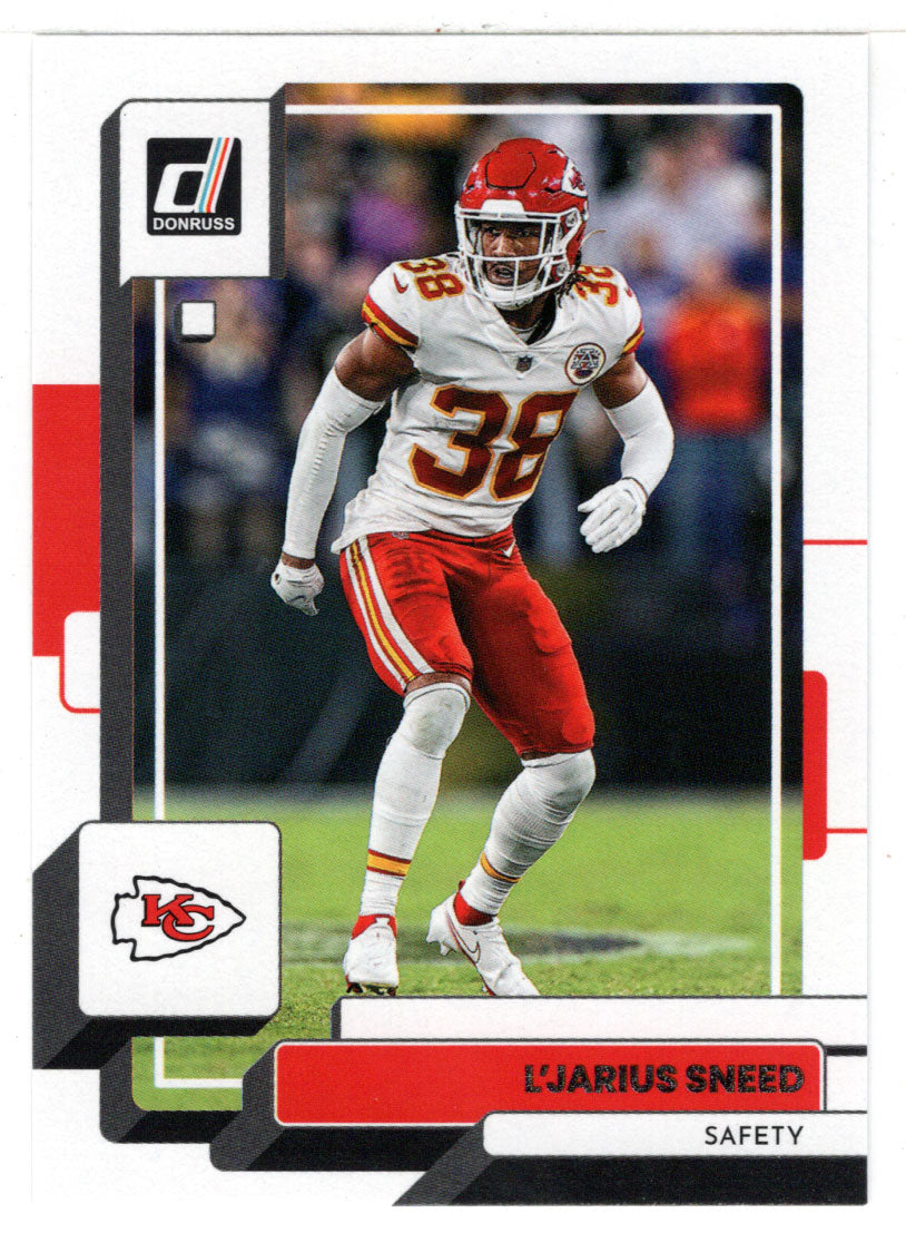 L'Jarius Sneed - Kansas City Chiefs (NFL Football Card) 2022 Donruss # 278 Mint