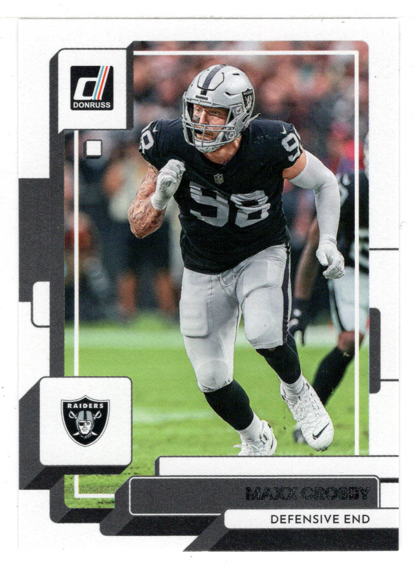 Maxx Crosby - Las Vegas Raiders (NFL Football Card) 2022 Donruss # 287 Mint