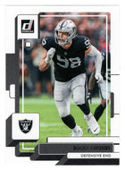 Maxx Crosby - Las Vegas Raiders (NFL Football Card) 2022 Donruss # 287 Mint