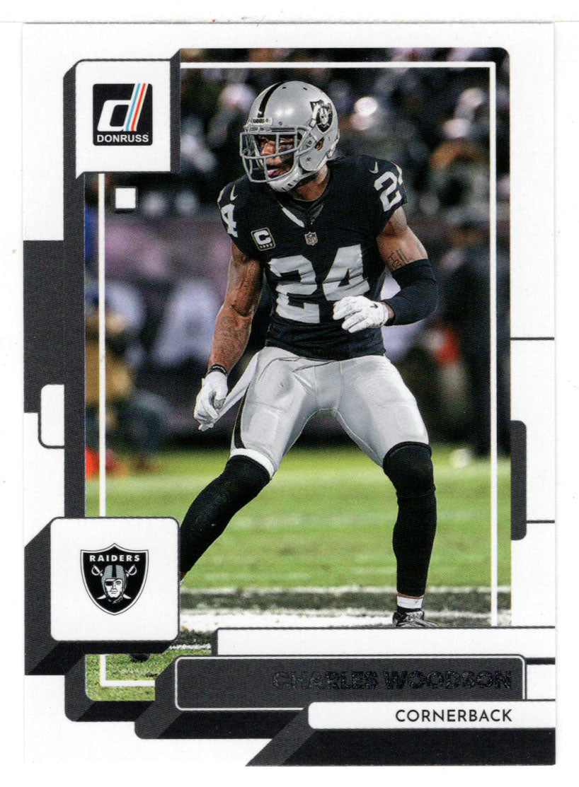 Charles Woodson - Los Angeles Raiders (NFL Football Card) 2022 Donruss # 290 Mint