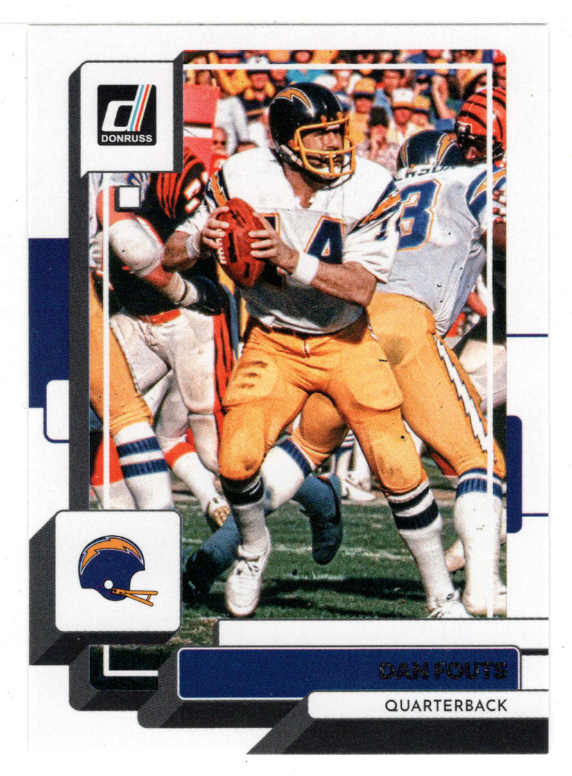 Dan Fouts - San Diego Chargers (NFL Football Card) 2022 Donruss # 299 Mint