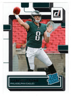 Carson Strong RC - Philadelphia Eagles - Rated Rookie (NFL Football Card) 2022 Donruss # 311 Mint