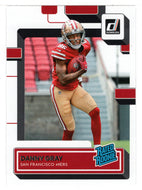 Danny Gray RC - San Francisco 49ers - Rated Rookie (NFL Football Card) 2022 Donruss # 333 Mint