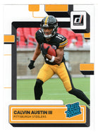 Calvin Austin III RC - Pittsburgh Steelers - Rated Rookie (NFL Football Card) 2022 Donruss # 336 Mint
