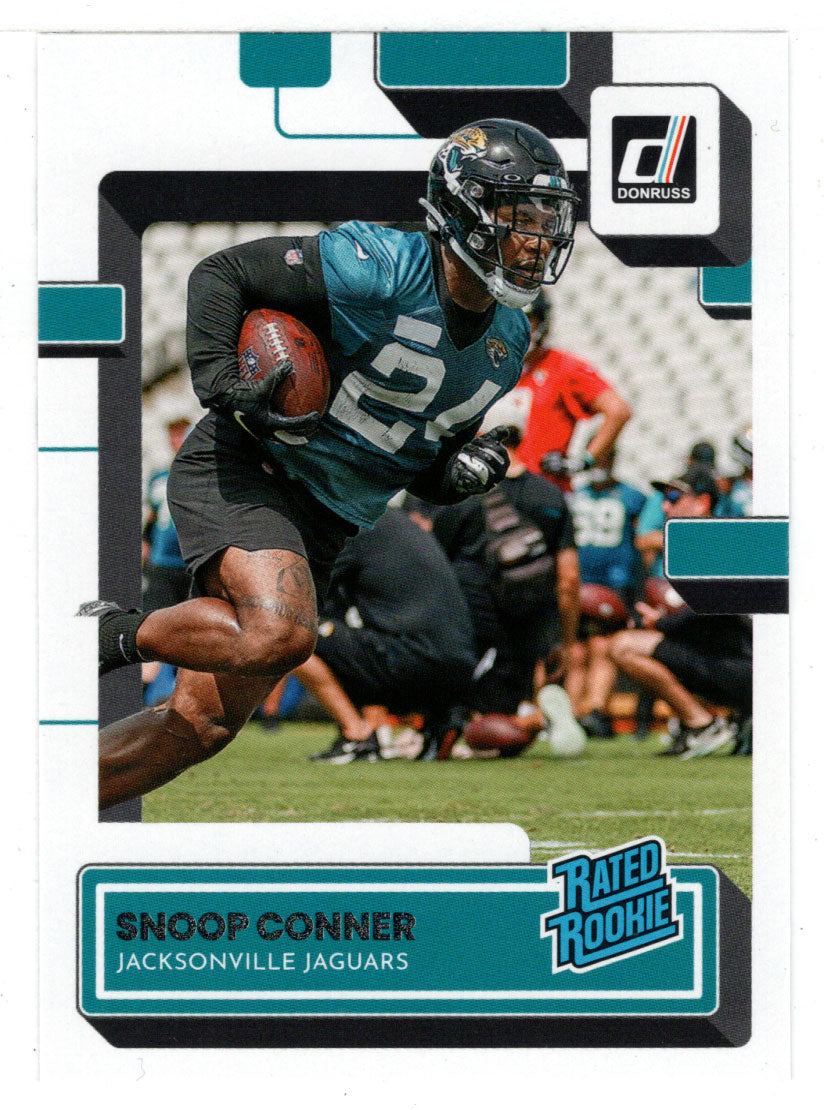 Snoop Conner RC - Jacksonville Jaguars - Rated Rookie (NFL Football Card) 2022 Donruss # 345 Mint