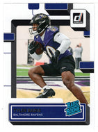 Tyler Badie RC - Baltimore Ravens - Rated Rookie (NFL Football Card) 2022 Donruss # 348 Mint