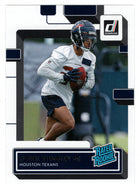 Derek Stingley Jr. RC - Houston Texans - Rated Rookie (NFL Football Card) 2022 Donruss # 351 Mint
