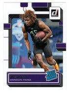 Lewis Cine RC - Minnesota Vikings - Rated Rookie (NFL Football Card) 2022 Donruss # 363 Mint