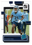 Roger McCreary RC - Tennessee Titans - Rated Rookie (NFL Football Card) 2022 Donruss # 365 Mint