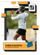 Chris Oladokun RC - Pittsburgh Steelers - Rated Rookie (NFL Football Card) 2022 Donruss # 376 Mint