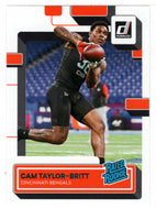 Cam Taylor-Britt - RC - Cincinnati Bengals - Rated Rookie (NFL Football Card) 2022 Donruss # 378 Mint