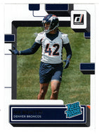Nik Bonitto RC -  Denver Broncos - Rated Rookie (NFL Football Card) 2022 Donruss # 380 Mint