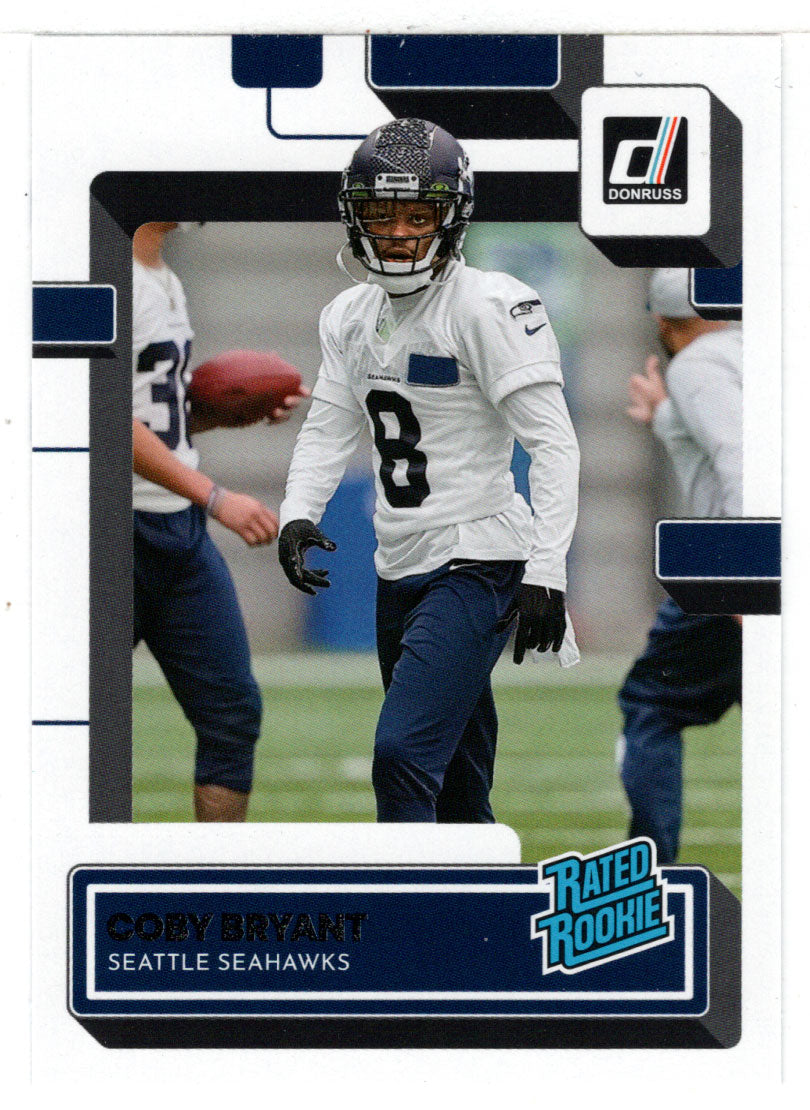 Coby Bryant RC - Seattle Seahawks - Rated Rookie (NFL Football Card) 2022 Donruss # 394 Mint
