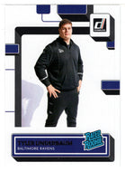 Tyler Linderbaum RC - Baltimore Ravens - Rated Rookie (NFL Football Card) 2022 Donruss # 400 Mint