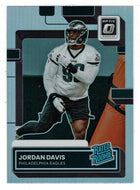 Jordan Davis - Philadelphia Eagles - Optic Rated Rookies Preview Holo (NFL Football Card) 2022 Donruss # P-353 Mint