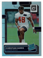 Christian Harris - Houston Texans - Optic Rated Rookies Preview Holo (NFL Football Card) 2022 Donruss # P-383 Mint