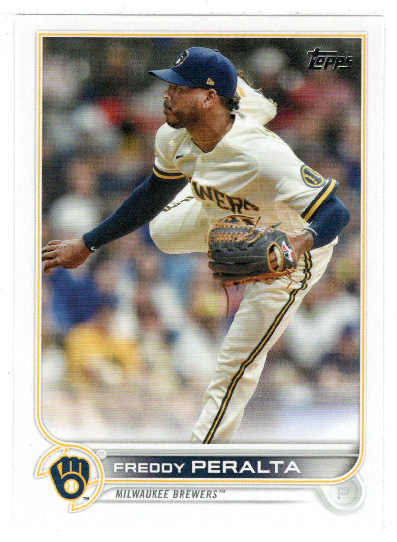 Freddy Peralta - Milwaukee Brewers (MLB Baseball Card) 2022 Topps # 13 Mint