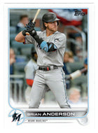 Brian Anderson - Miami Marlins (MLB Baseball Card) 2022 Topps # 19 Mint