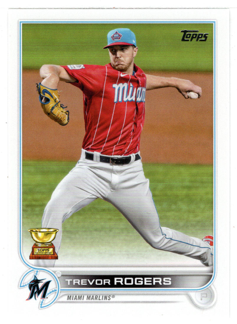 Trevor Rogers - Miami Marlins (MLB Baseball Card) 2022 Topps # 24 Mint