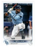 Vidal Brujan RC - Tampa Bay Rays (MLB Baseball Card) 2022 Topps # 25 Mint