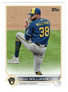 Devin Williams - Milwaukee Brewers (MLB Baseball Card) 2022 Topps # 26 Mint