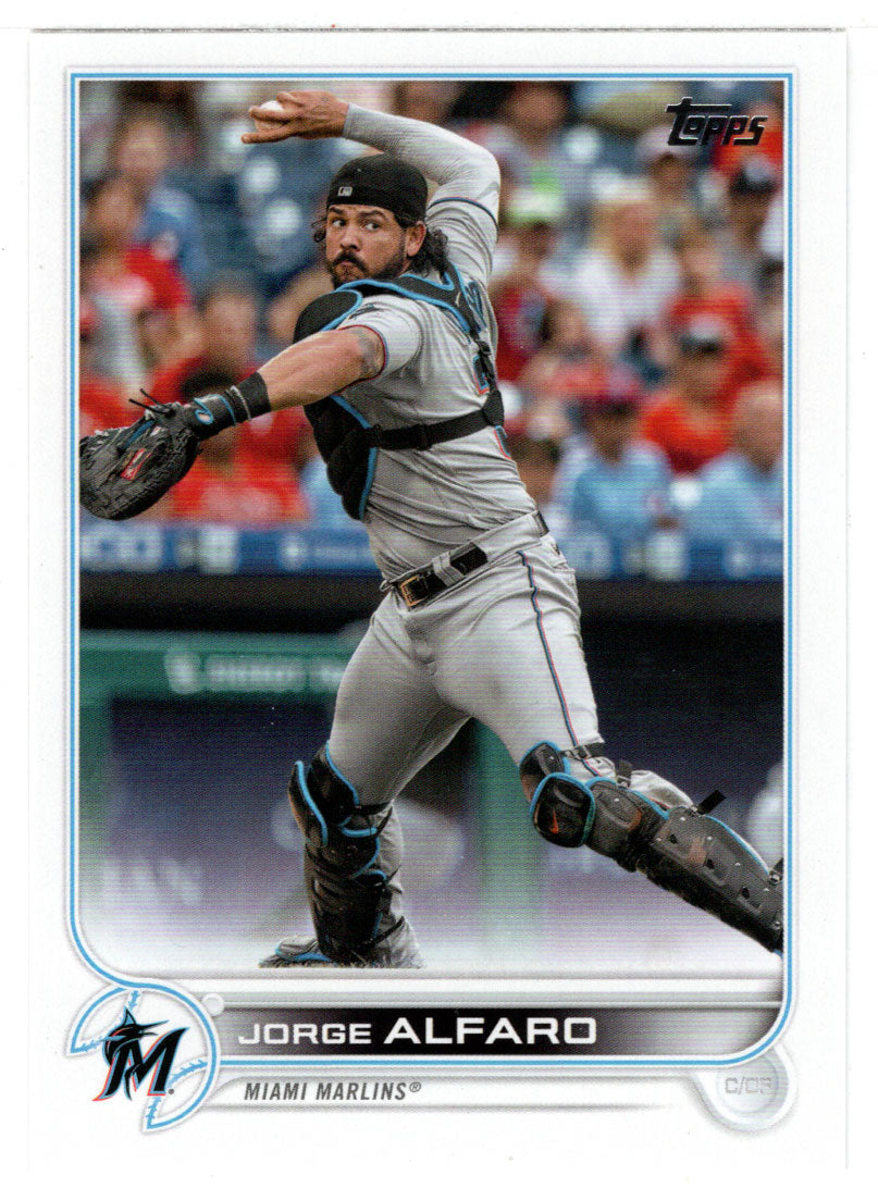 Jorge Alfaro - Miami Marlins (MLB Baseball Card) 2022 Topps # 36 Mint