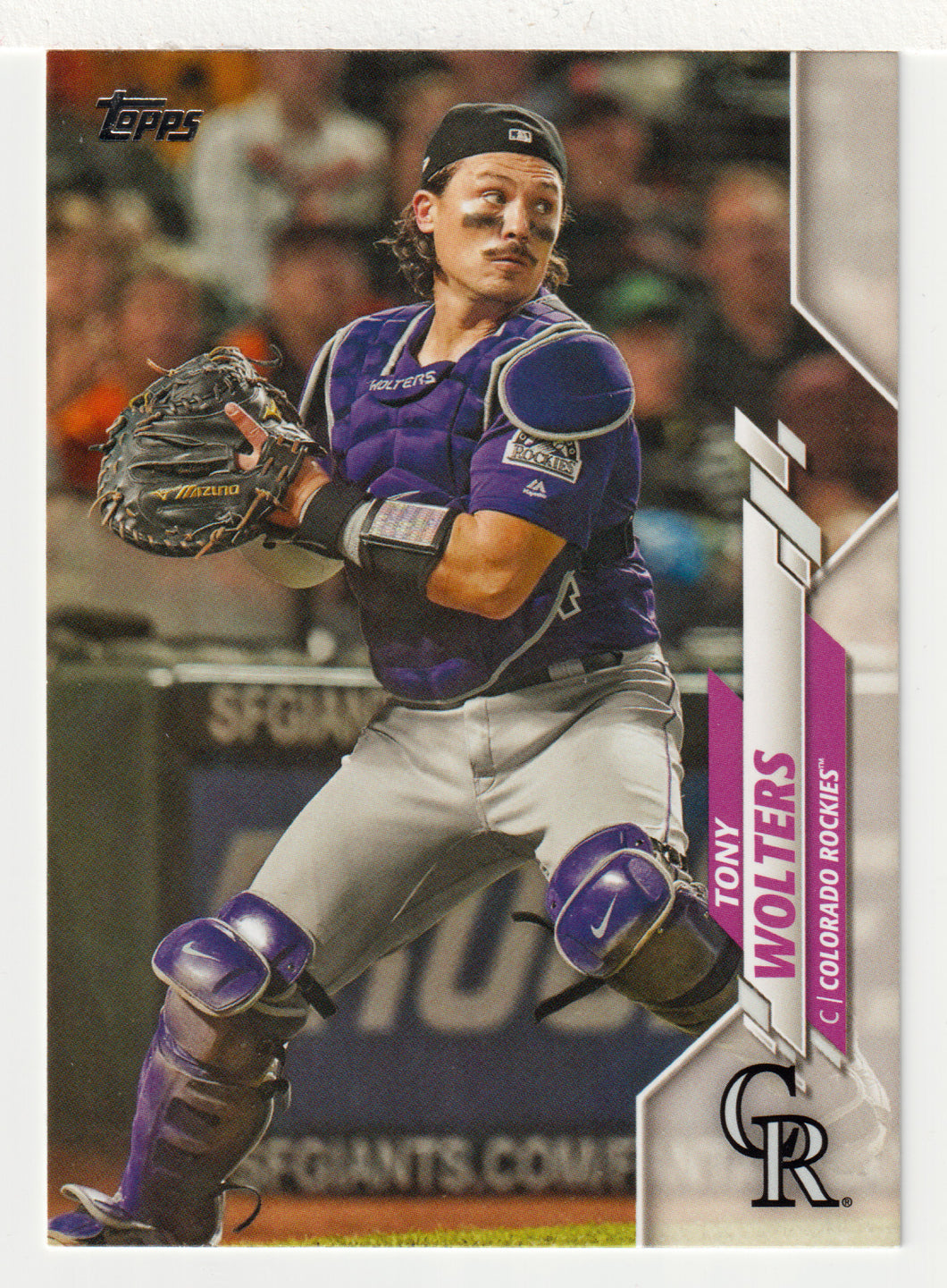 Tony Wolters - Colorado Rockies (MLB Baseball Card) 2020 Topps # 387 Mint