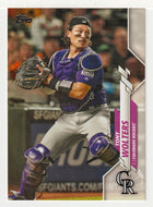 Tony Wolters - Colorado Rockies (MLB Baseball Card) 2020 Topps # 387 Mint