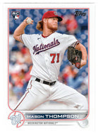 Mason Thompson RC - Washington Nationals (MLB Baseball Card) 2022 Topps # 38 Mint