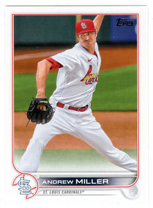 Andrew Miller - St. Louis Cardinals (MLB Baseball Card) 2022 Topps # 39 Mint