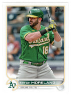 Mitch Moreland - Oakland Athletics (MLB Baseball Card) 2022 Topps # 42 Mint