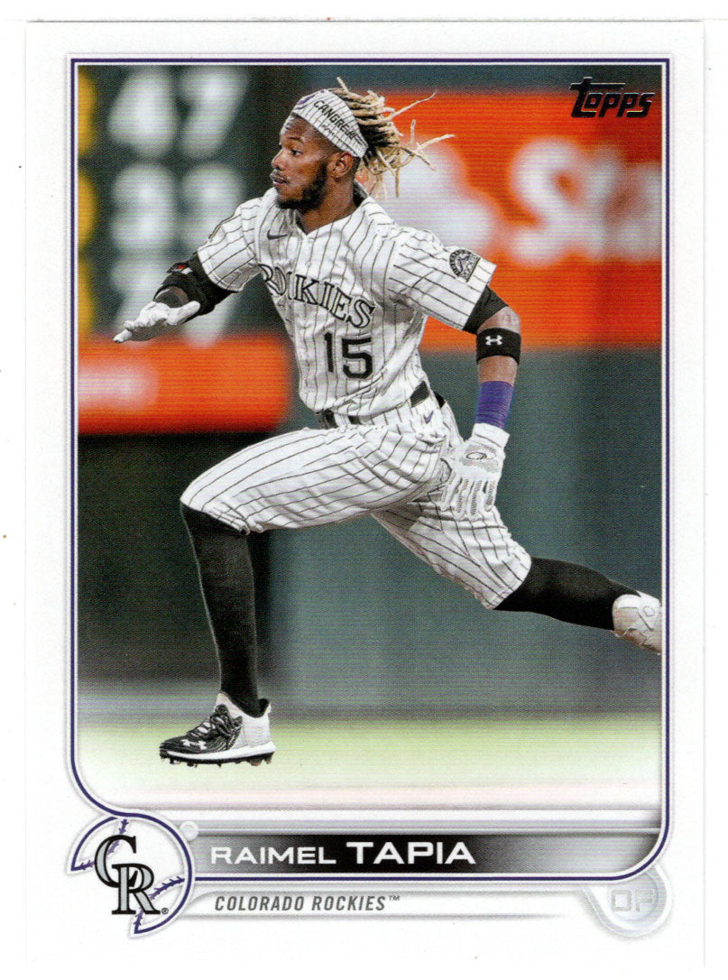 Raimel Tapia - Colorado Rockies (MLB Baseball Card) 2022 Topps # 46 Mint