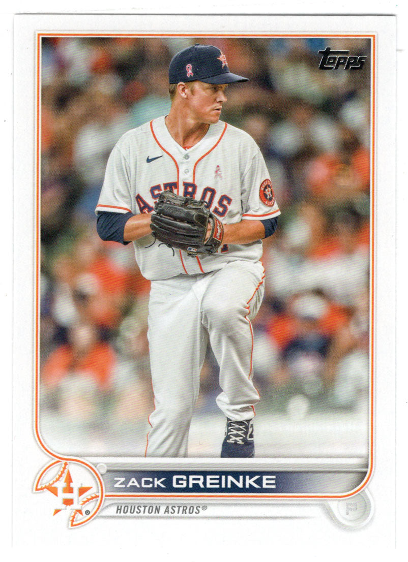 Zack Greinke - Houston Astros (MLB Baseball Card) 2022 Topps # 51 Mint