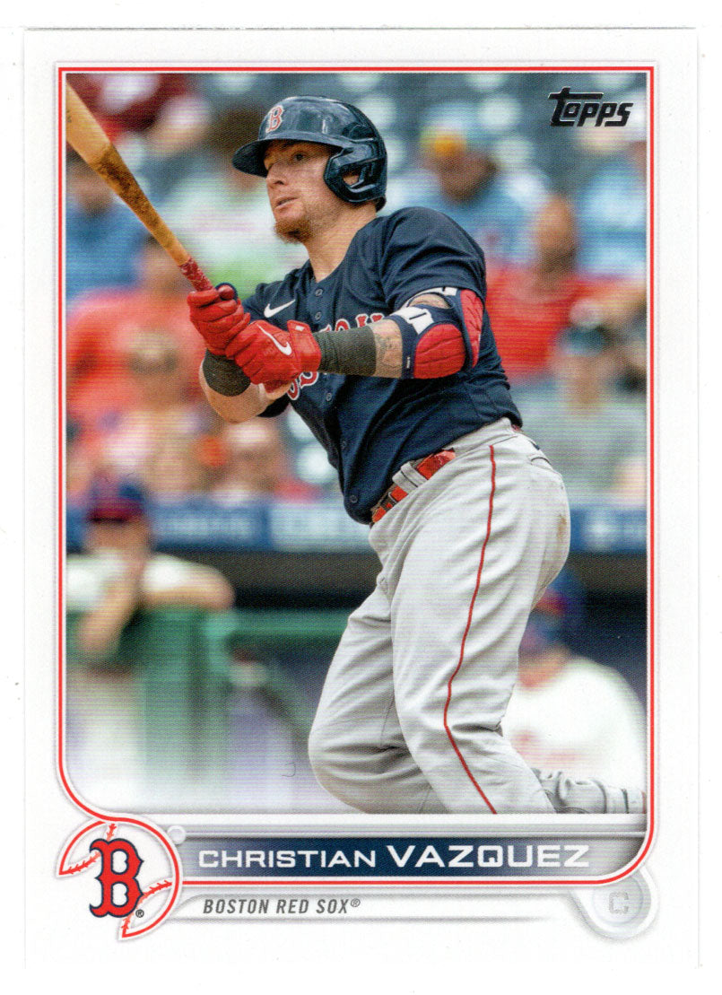 Christian Vazquez - Boston Red Sox (MLB Baseball Card) 2022 Topps # 63 Mint
