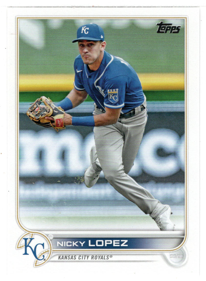 Nicky Lopez - Kansas City Royals (MLB Baseball Card) 2022 Topps # 76 Mint