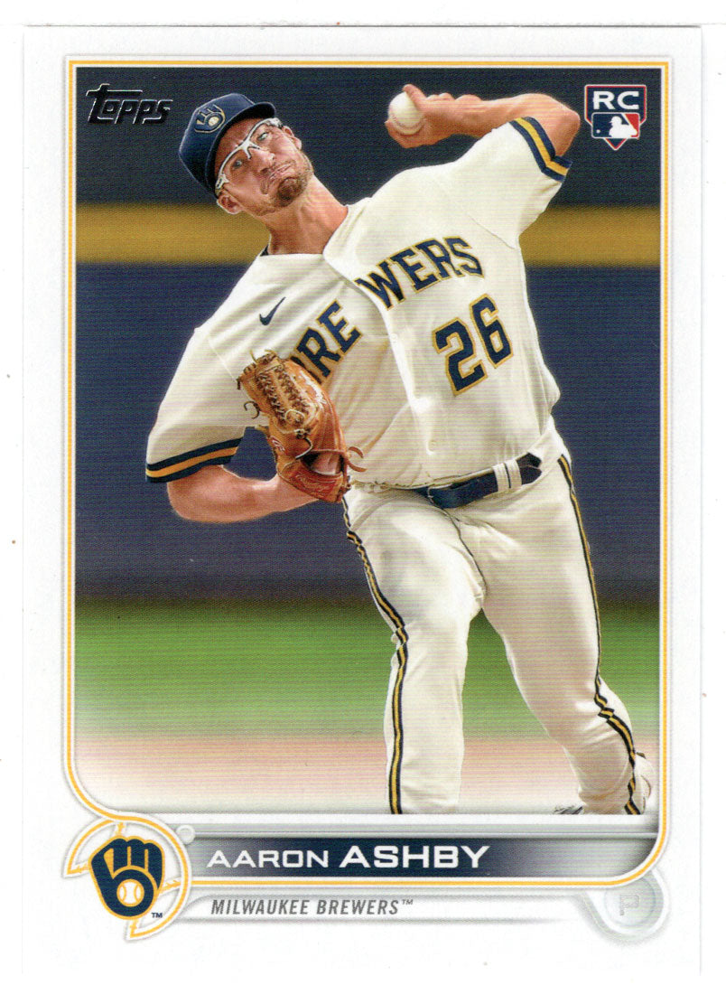 Aaron Ashby RC - Milwaukee Brewers (MLB Baseball Card) 2022 Topps # 78 Mint